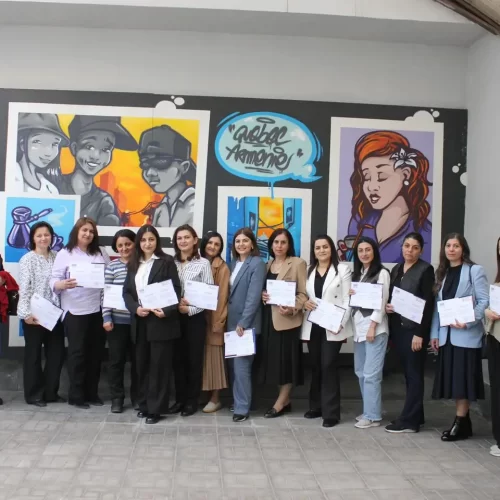 AF4SD_news_Empowering Refugee Women from Artsakh through Digital Literacy